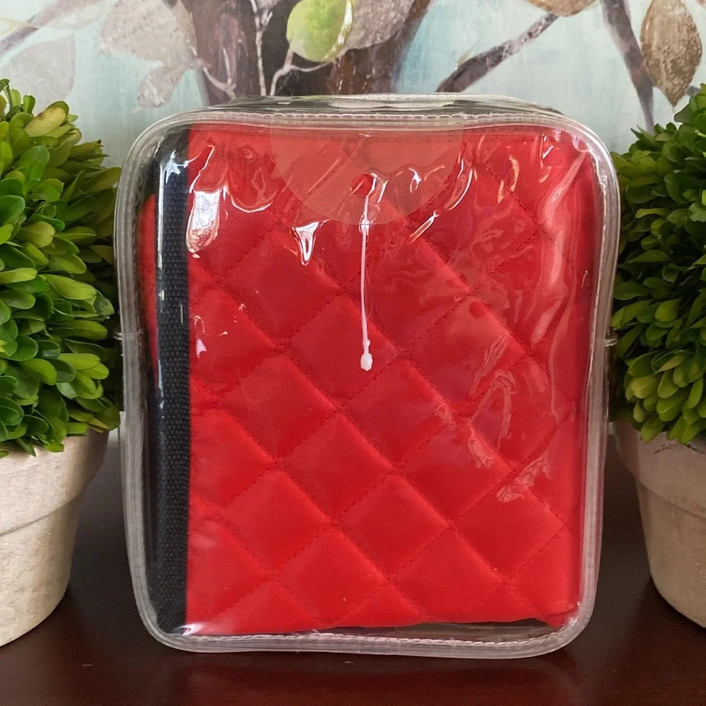 JL CHILDRESS ❤️RED❤️ QUILTED STROLLER TOTE 🍼BABY🍼 BAG 🌟NWT🌟